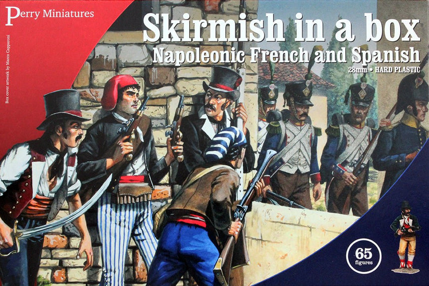 SKM1 SKIRMISH IN A BOX Napoleonic French and Spanish