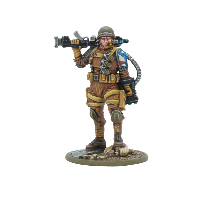 Slammer Samuels - United States Paragon Trooper - Sonder - /Einzelmodelle - Warlord Games - 4120000003
