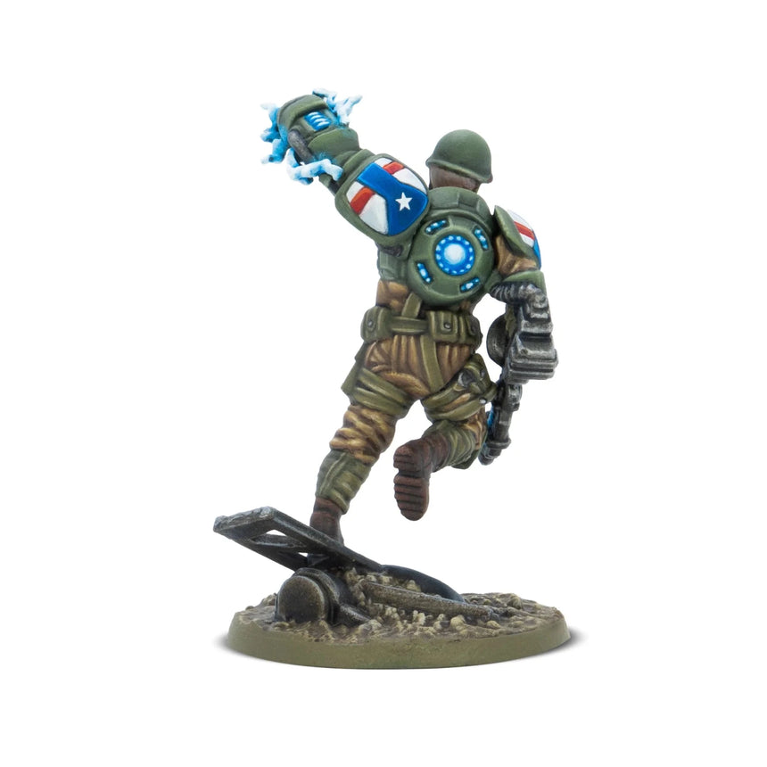 Slammer' Samuels - Warlord Games 28mm - Sonder - /Einzelmodelle - Warlord Games - 452010406