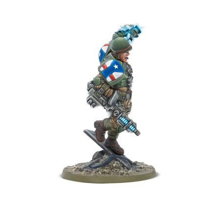 Slammer' Samuels - Warlord Games 28mm - Sonder - /Einzelmodelle - Warlord Games - 452010406