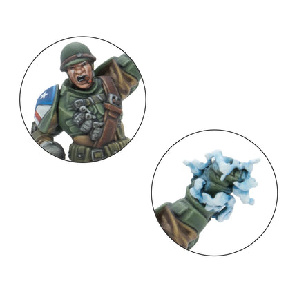 Slammer' Samuels - Warlord Games 28mm - Sonder - /Einzelmodelle - Warlord Games - 452010406