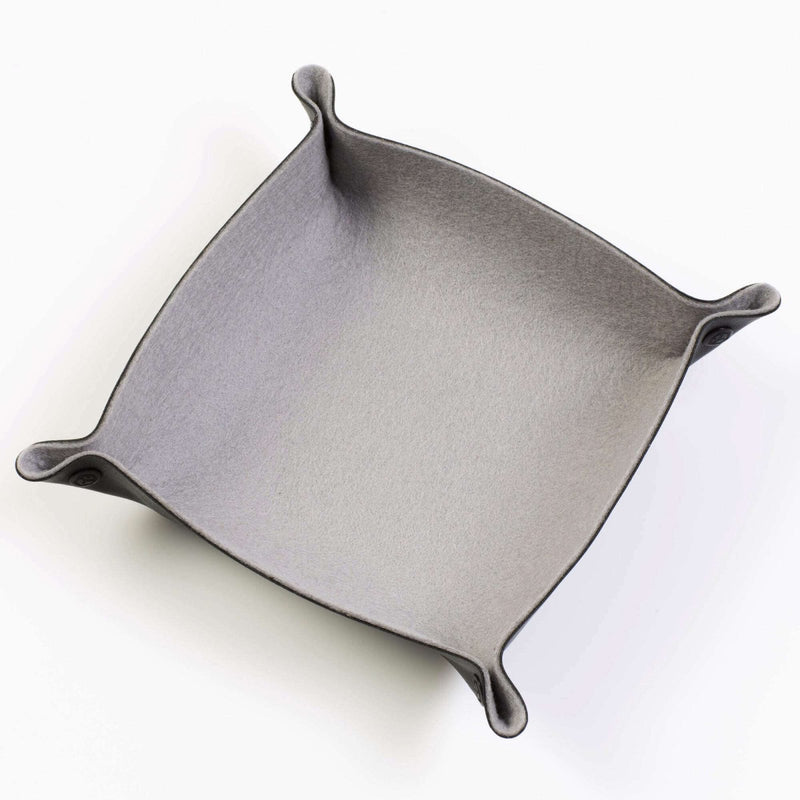 Slate Felt Folding Dice Tray - Zubehör - all rolled up - DTS-ARU-FDT-033