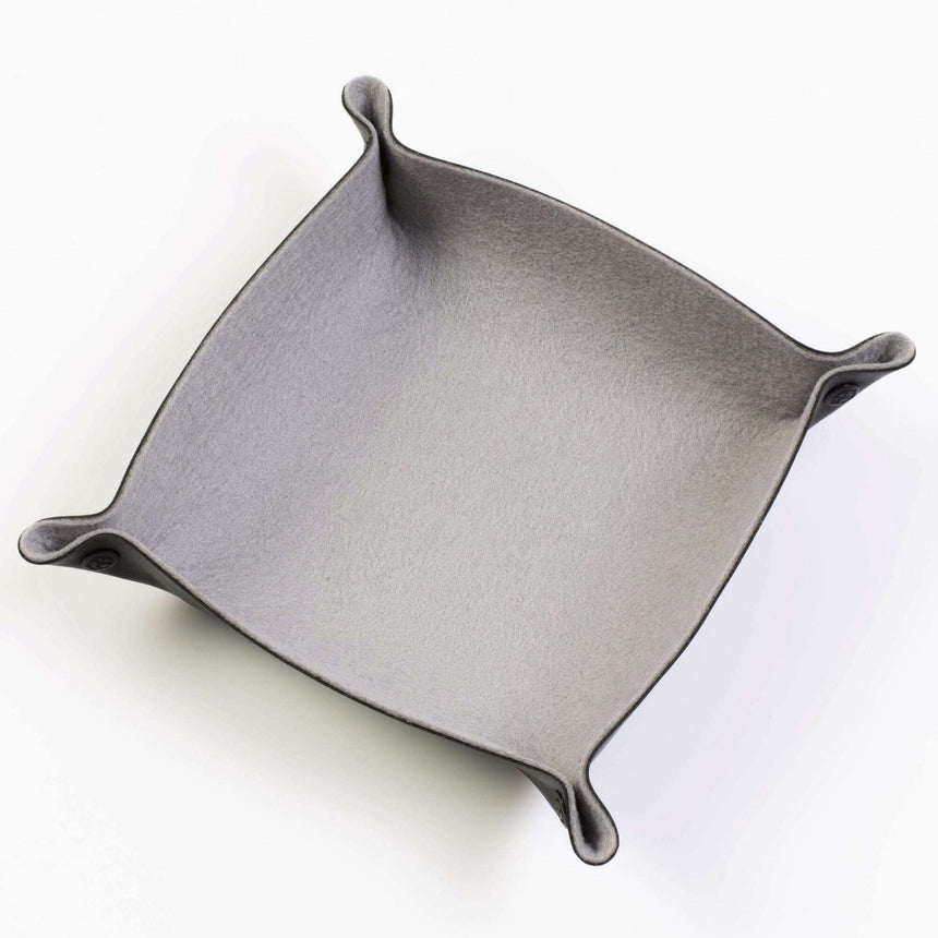 Slate Felt Folding Dice Tray - Zubehör - all rolled up - DTS-ARU-FDT-033