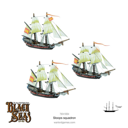 Sloops Squadron - Schiffe - Warlord Games - 792410004