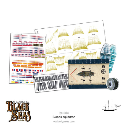Sloops Squadron - Schiffe - Warlord Games - 792410004