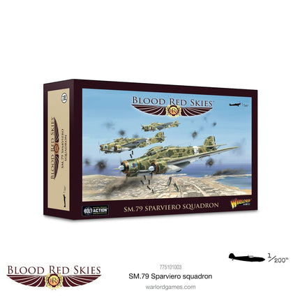 SM.79 Sparviero Squadron - Flugzeuge - Warlord Games - 775101003