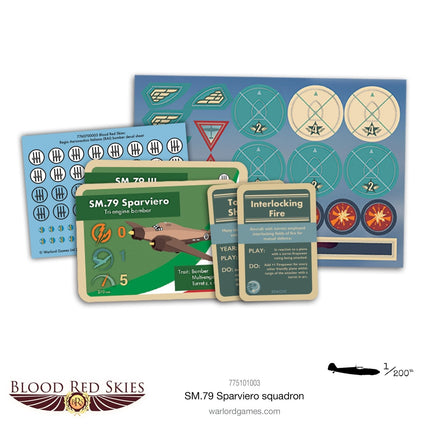 SM.79 Sparviero Squadron - Flugzeuge - Warlord Games - 775101003