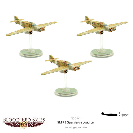 SM.79 Sparviero Squadron - Flugzeuge - Warlord Games - 775101003