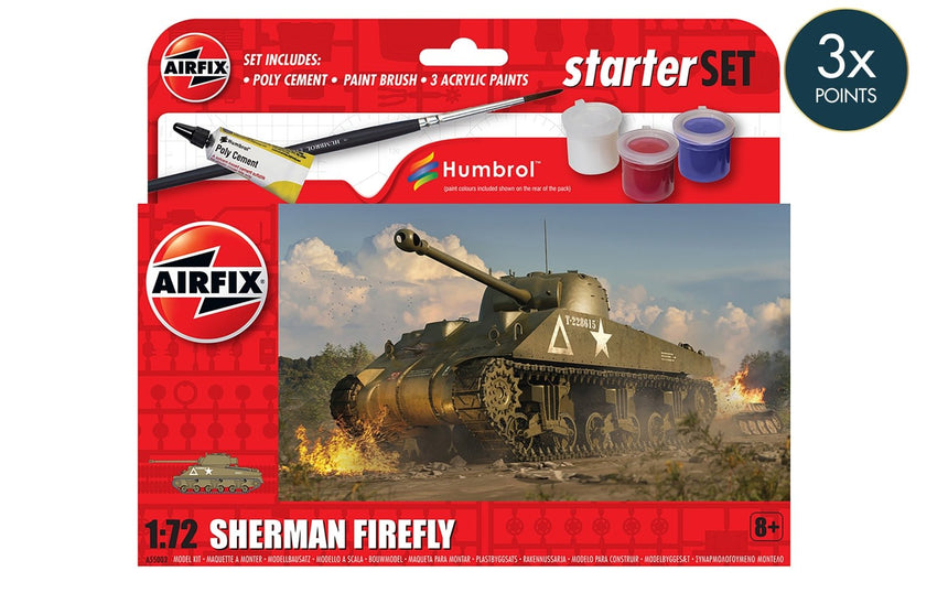A55003 Small Starter Set NEW Sherman Firefly