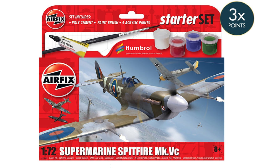 A55001 Small Starter Set NEW Supermarine Spitfire MkVc
