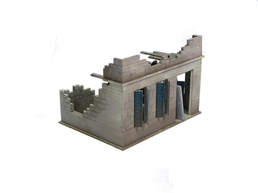 Small Destroyed North Africa House - Gelände - Sarissa - N110