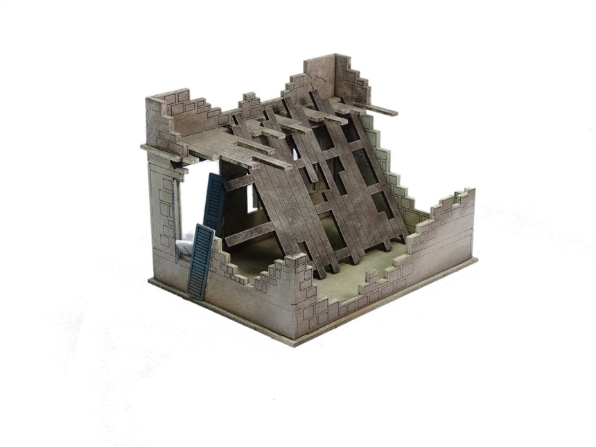 Small Destroyed North Africa House - Gelände - Sarissa - N110