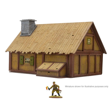 Small Eastern European Cottage (28mm) - Gelände - Skytrex - SLC0003