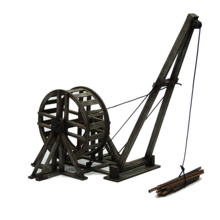Small Treadwheel Crane - Gelände - Sarissa - T028