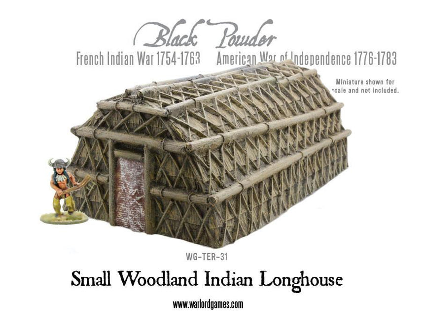 Small Woodland Indian Longhouse - Gelände - Warlord Games - WG-TER-31