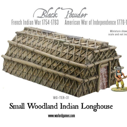 Small Woodland Indian Longhouse - Gelände - Warlord Games - WG-TER-31