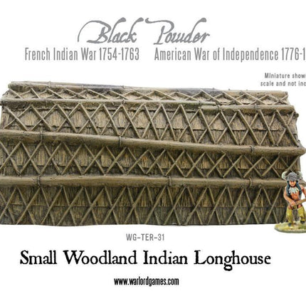 Small Woodland Indian Longhouse - Gelände - Warlord Games - WG-TER-31