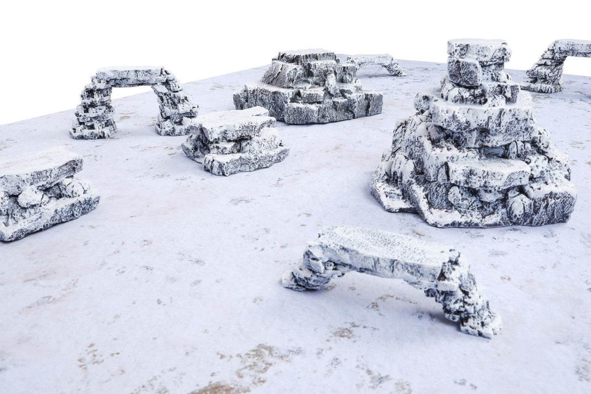 Snow Rocks - Gelände - Gamemat - SRO