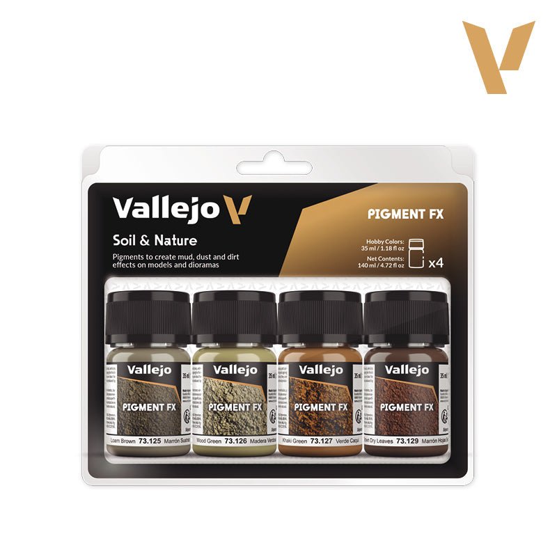 Soil & Nature - Pigment FX - Vallejo Pigment FX