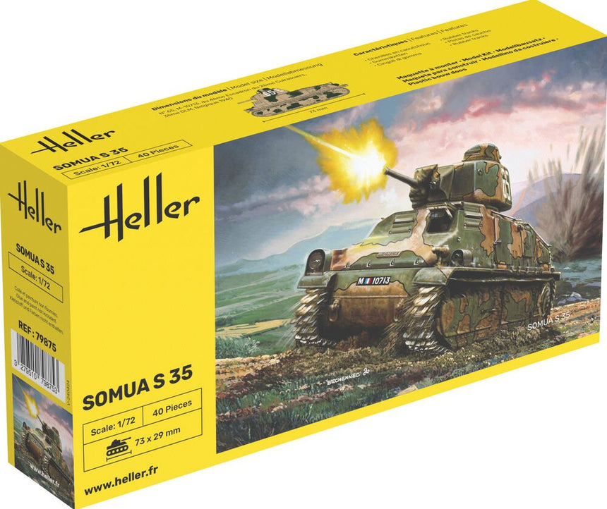 Somua S35 - Panzer - Heller - 79875