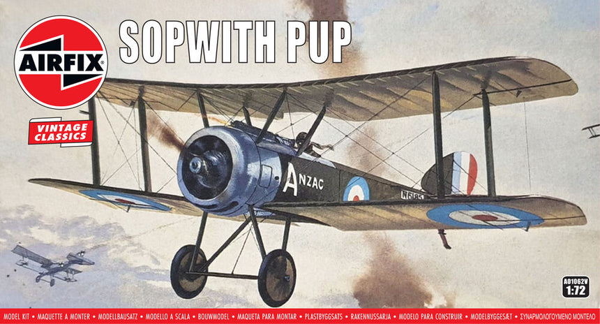 Airfix Sopwith Pup (A01062V) - Box