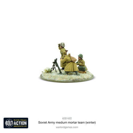 Soviet 82mm medium mortar team (Winter)