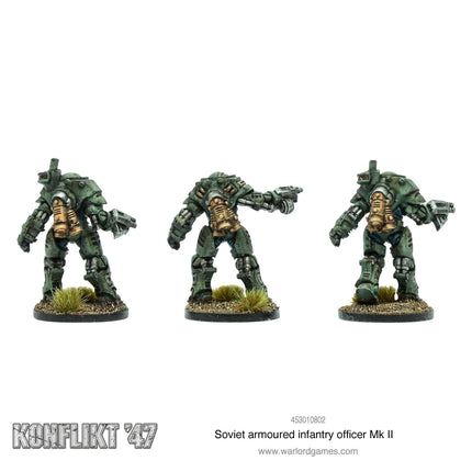 Soviet Armoured Infantry Officer MK II - Sonder - /Einzelmodelle - Warlord Games - 453010802