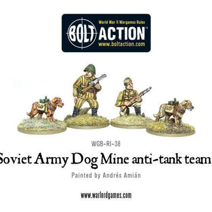 Soviet Army Dog Mine anti-tank teams