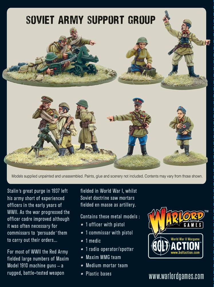 Soviet Army Support Group - Infanterie - Warlord Games - 402214004