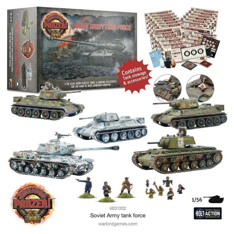 Soviet Army Tank Force - Starterset - Warlord Games - 482010002