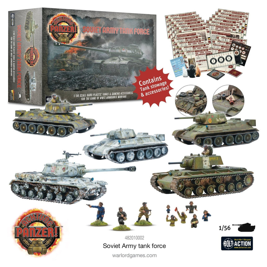Soviet Army Tank Force - Starterset - Warlord Games - 482010002