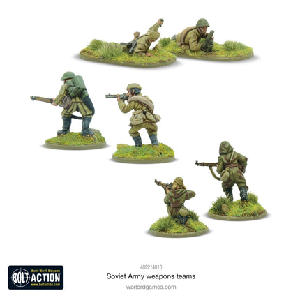 Soviet Army Weapons Teams - Infanterie - Warlord Games - 402214010