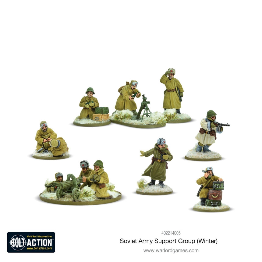 Soviet Army (Winter) Support Group - Infanterie - Warlord Games - 402214005