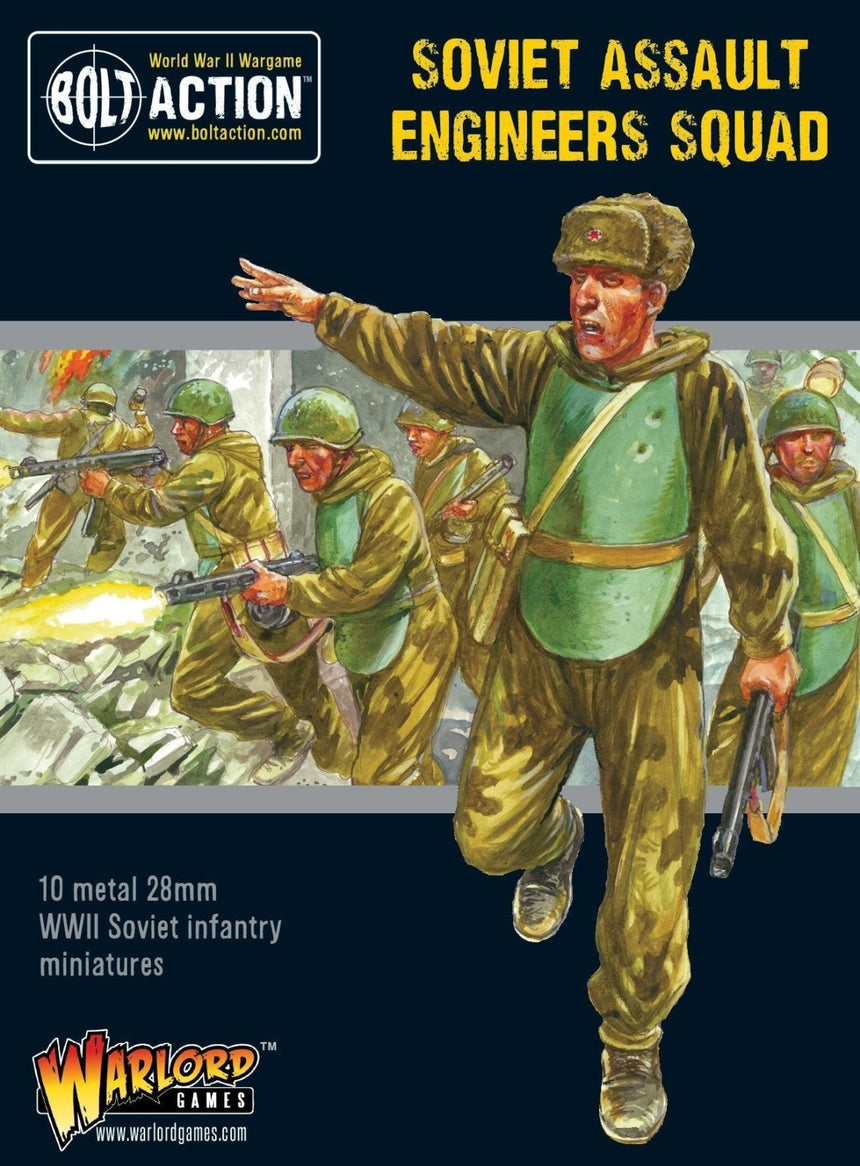 Soviet Assault Engineers Squad - Infanterie - Warlord Games - 402214003