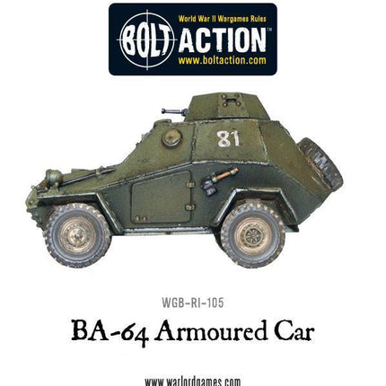 Soviet BA-64 Armoured Car