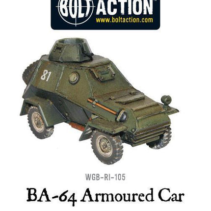 Soviet BA-64 Armoured Car