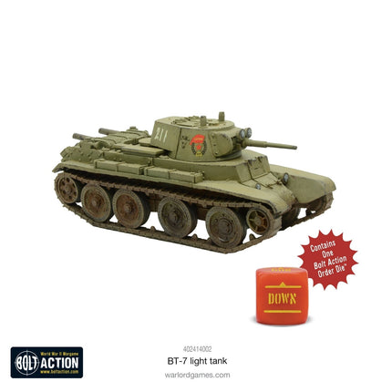 Soviet BT - 7 Fast Tank - Panzer - Warlord Games - 402414002