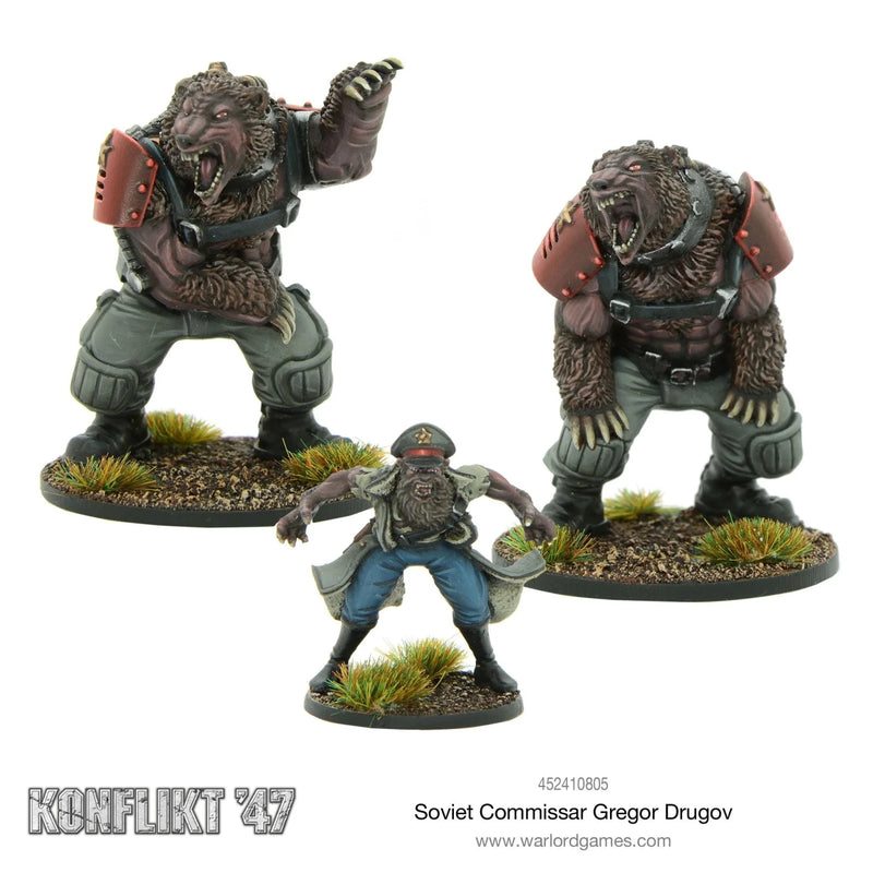 Soviet Commissar Gregor Drugov - Sonder - /Einzelmodelle - Warlord Games - 452410805