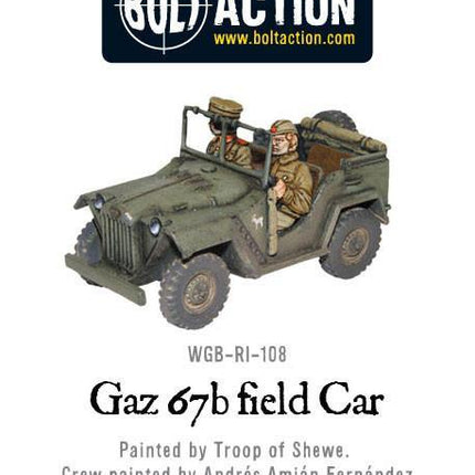 Soviet Gaz 67b field Car