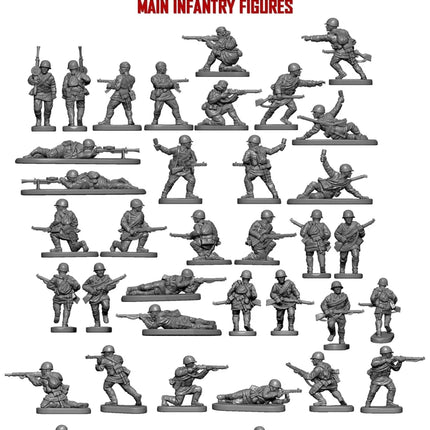 Soviet Infantry and Heavy Weapons 12mm - Infanterie - Victrix - VG12024