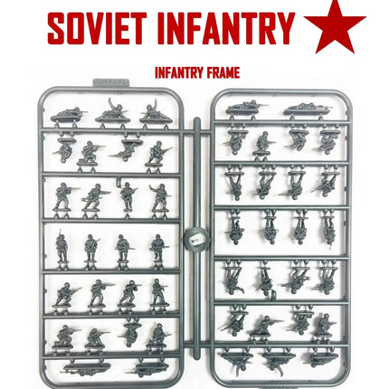 Soviet Infantry and Heavy Weapons 12mm - Infanterie - Victrix - VG12024