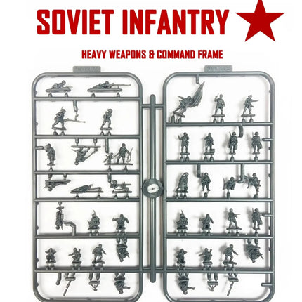 Soviet Infantry and Heavy Weapons 12mm - Infanterie - Victrix - VG12024