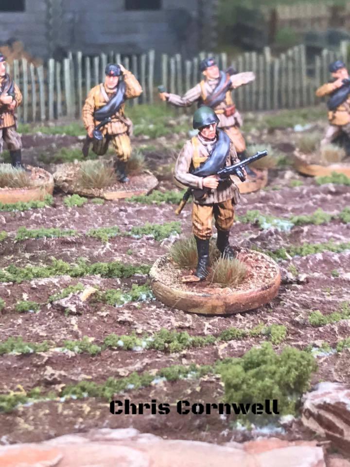 Soviet Infantry - Patrolling - Pewter