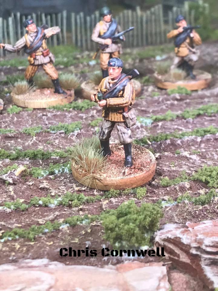 Soviet Infantry Throwing Grenade