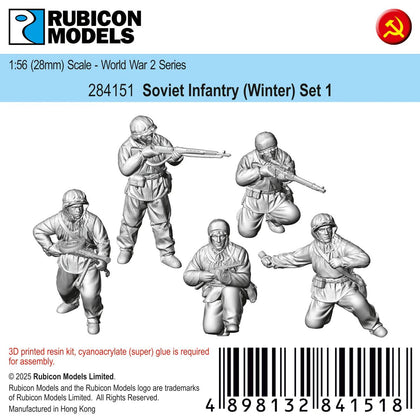 Soviet Infantry (Winter Gear) - Set 1