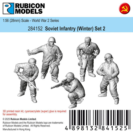 Soviet Infantry (Winter Gear) - Set 2 - Infanterie - Rubicon Models UK Ltd - 284152