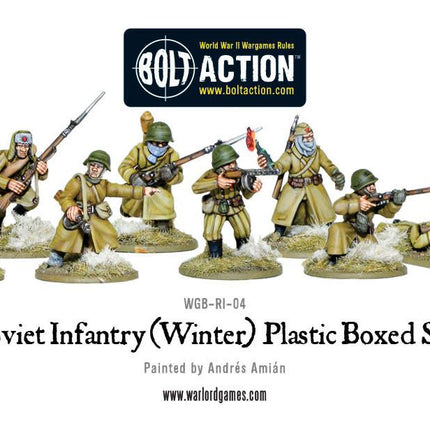 Soviet Infantry (Winter) - Infanterie - Warlord Games - WGB-RI-04