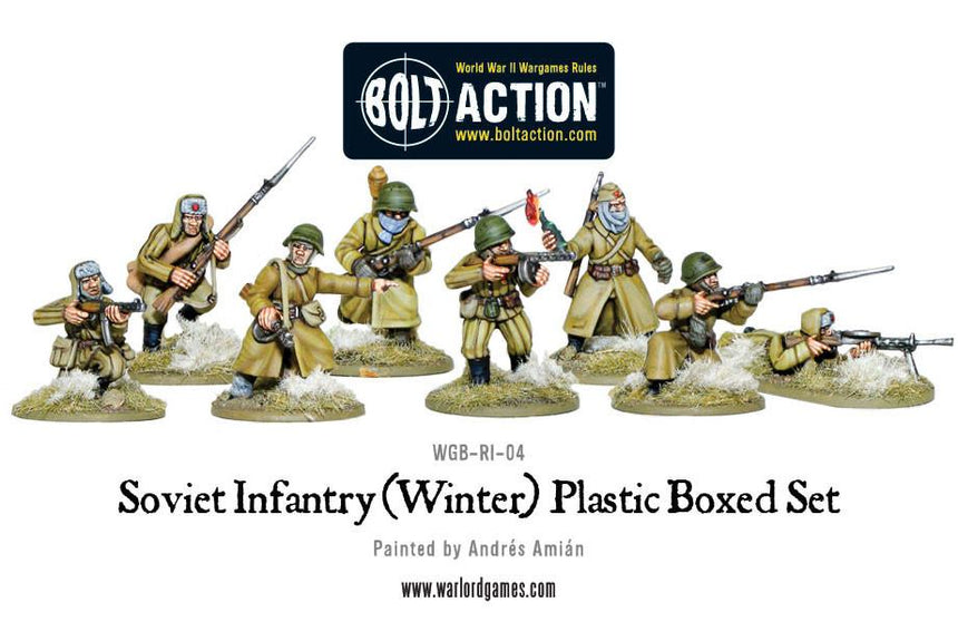 Soviet Infantry (Winter) - Infanterie - Warlord Games - WGB-RI-04