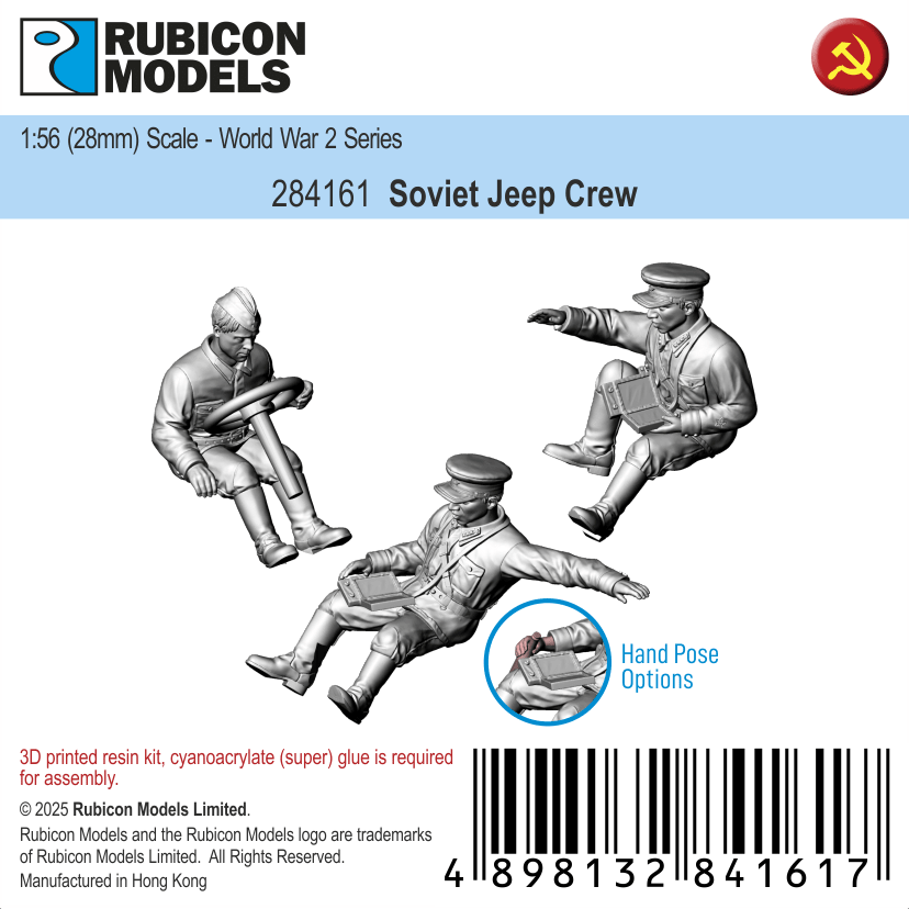 Soviet Jeep Crew - Rubicon Models UK Ltd - 284161