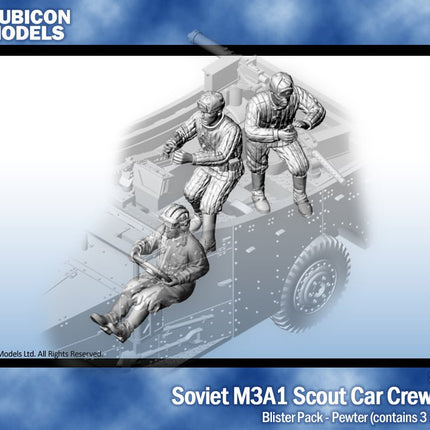 Soviet M3A1 Scout Car Crew